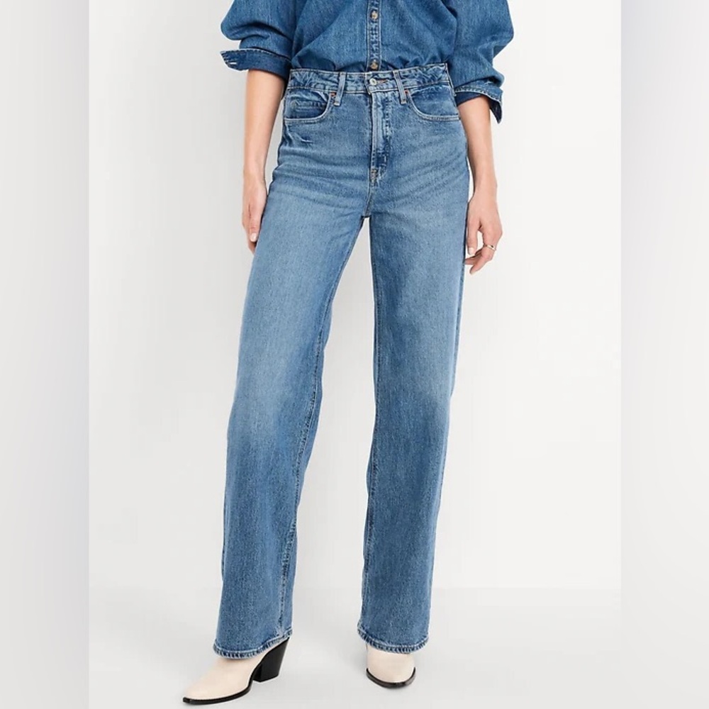 OLD NAVY EXTRA HIGH RISE
SKY HI STRAIGHT SECRET-SMOOTH NWT